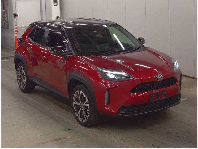 Ref:AUX-22855257 TOYOTA YARIS CROSS 2023 1 2023 Toyota Yaris Cross wine gasoline used car Japan export