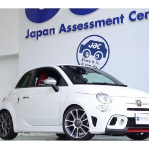 2020 Abarth Abarth 595 white gasoline used car Japan export