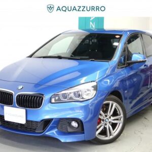 2016 Bmw 2 Series blue diesel used car Japan export