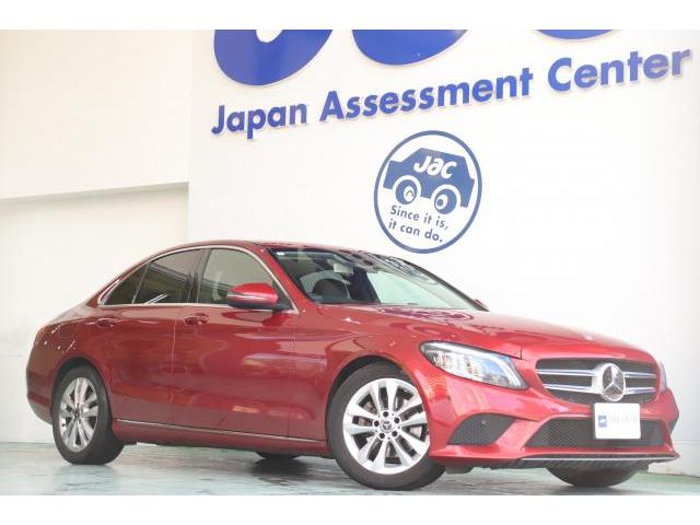 Ref:AUX-22855480 MERCEDES BENZ C-CLASS 2018 1 2018 Mercedes Benz C-Class red diesel used car Japan export
