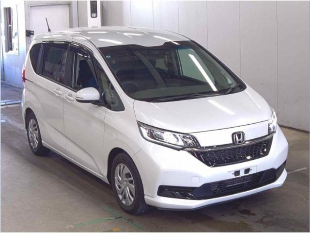 Ref:AUX-22855569 HONDA FREED 2023 1 2023 Honda Freed pearl gasoline used car Japan export
