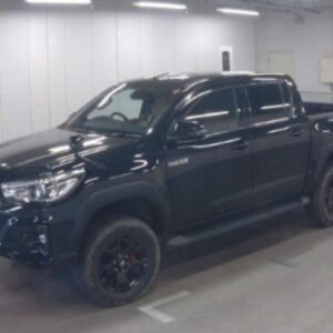 2019 Toyota Hilux black diesel used car Japan export