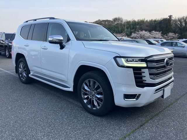 Ref:AUX-22856190 TOYOTA LAND CRUISER 2023 1 2023 Toyota Land Cruiser pearl gasoline used car Japan export