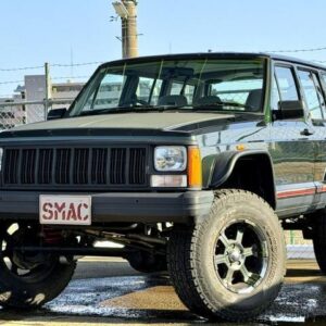1997 Chrysler Jeep Jeep Cherokee green gasoline used car Japan export