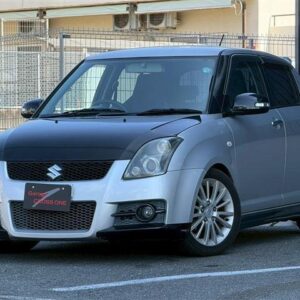 2007 Suzuki Swift silver gasoline used car Japan export