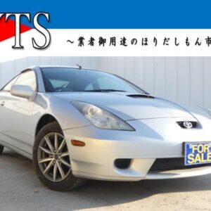2001 Toyota Celica silver gasoline used car Japan export