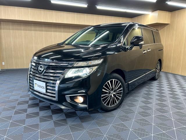 Ref:AUX-22857275 NISSAN ELGRAND 2016 1 2016 Nissan Elgrand black gasoline used car Japan export