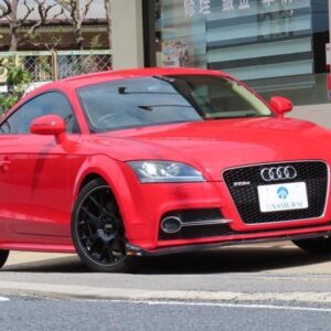 2008 Audi Tt Coupe red gasoline used car Japan export