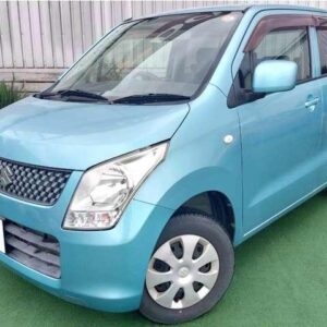 2011 Suzuki Wagon R blue gasoline used car Japan export