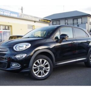 2016 Fiat 500X black gasoline used car Japan export