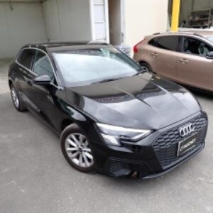 2023 Audi A3 black hybrid used car Japan export