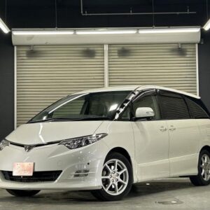 2008 Toyota Estima pearl gasoline used car Japan export