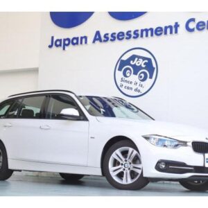2017 Bmw 3 Series white gasoline used car Japan export