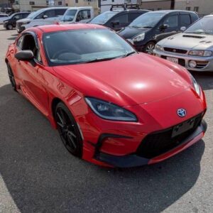 2025 Toyota Gr86 red gasoline used car Japan export