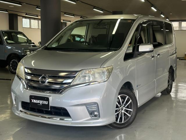 Ref:AUX-22865359 NISSAN SERENA 2013 1 2013 Nissan Serena silver gasoline used car Japan export