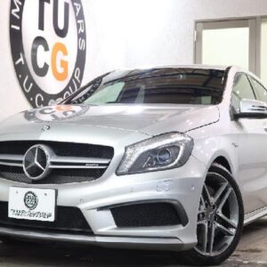 2014 Mercedes Benz A-Class silver gasoline used car Japan export