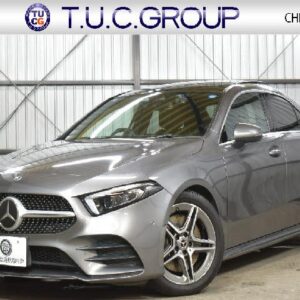 2019 Mercedes Benz A-Class gray gasoline used car Japan export