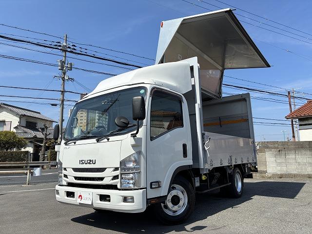 Ref:AUX-22865468 ISUZU ELF TRUCK 2019 1 2019 Isuzu Elf Truck white diesel used car Japan export