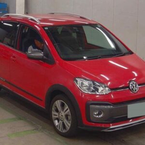 2017 Volkswagen Up! red gasoline used car Japan export