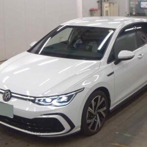 2024 Volkswagen Golf white diesel used car Japan export