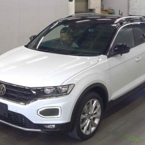 2021 Volkswagen T-Roc white diesel used car Japan export