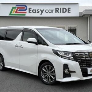 2017 Toyota Alphard pearl gasoline used car Japan export