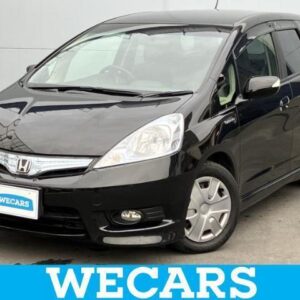 2013 Honda Fit Shuttle Hybrid black hybrid used car Japan export