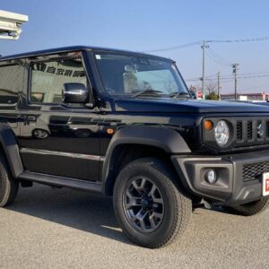 2020 Suzuki Jimny Sierra black gasoline used car Japan export