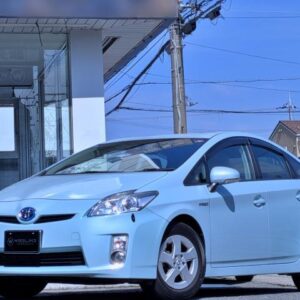 2009 Toyota Prius blue hybrid used car Japan export