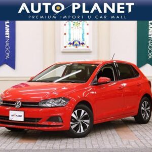 2019 Volkswagen Polo red gasoline used car Japan export
