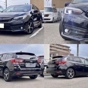 2020 Subaru Impreza Sports black gasoline used car Japan export