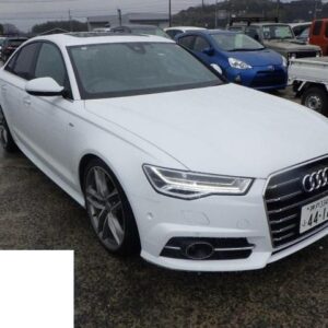 2018 Audi A6 pearl gasoline used car Japan export