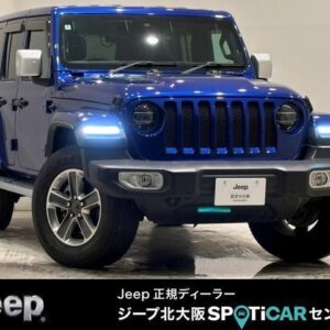 2020 Chrysler Jeep Jeep Wrangler Unlimited blue gasoline used car Japan export