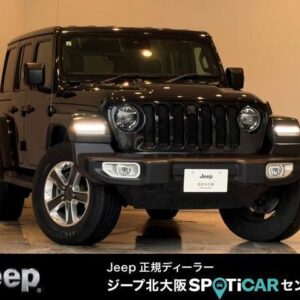 2021 Chrysler Jeep Jeep Wrangler Unlimited black gasoline used car Japan export