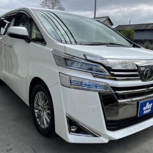 2018 Toyota Vellfire pearl gasoline used car Japan export