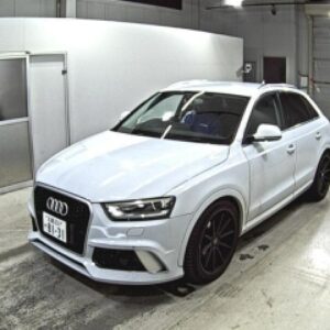 2015 Audi Q3 white gasoline used car Japan export