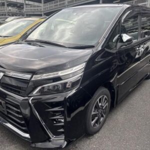 2021 Toyota Voxy black gasoline used car Japan export