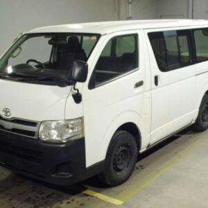 2011 Toyota Regius Ace Van white diesel used car Japan export
