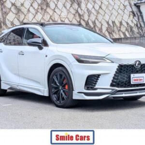 2023 Lexus Rx white hybrid used car Japan export