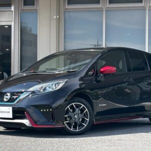 2019 Nissan Note black gasoline used car Japan export