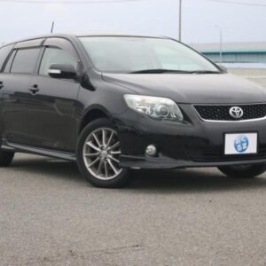 2011 Toyota Corolla Fielder black gasoline used car Japan export