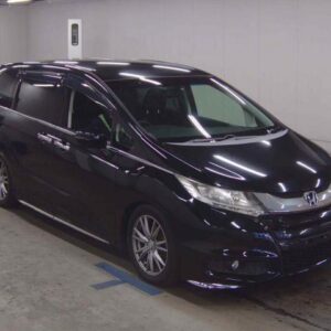 2015 Honda Odyssey black gasoline used car Japan export