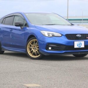 2021 Subaru Impreza Sports blue gasoline used car Japan export
