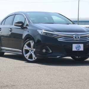 2013 Toyota Sai black hybrid used car Japan export