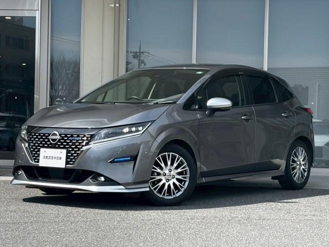 Ref:AUX-22882355 NISSAN NOTE 2021 1 2021 Nissan Note gray gasoline used car Japan export