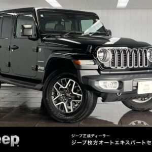 2024 Chrysler Jeep Jeep Wrangler Unlimited black gasoline used car Japan export