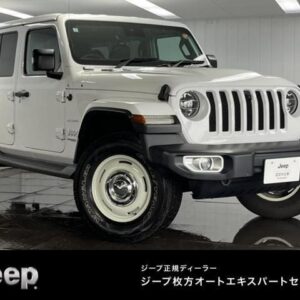 2020 Chrysler Jeep Jeep Wrangler Unlimited white gasoline used car Japan export