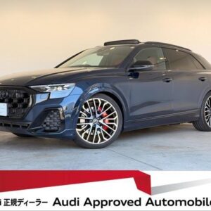 2024 Audi Sq8 blue gasoline used car Japan export