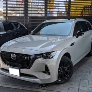 2024 Mazda Cx-80 gray hybrid used car Japan export