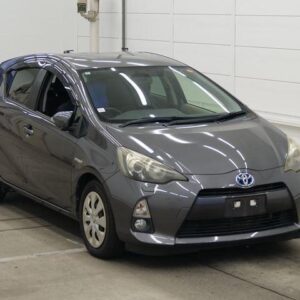 2012 Toyota Aqua gray gasoline used car Japan export